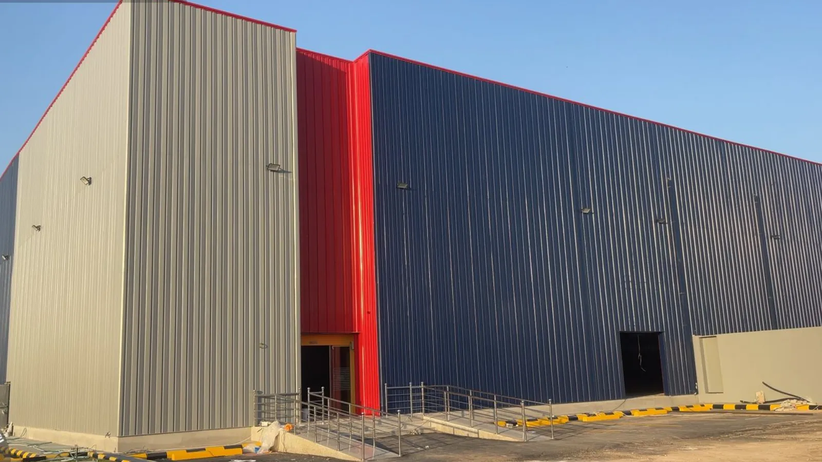 Rugged exterior facades