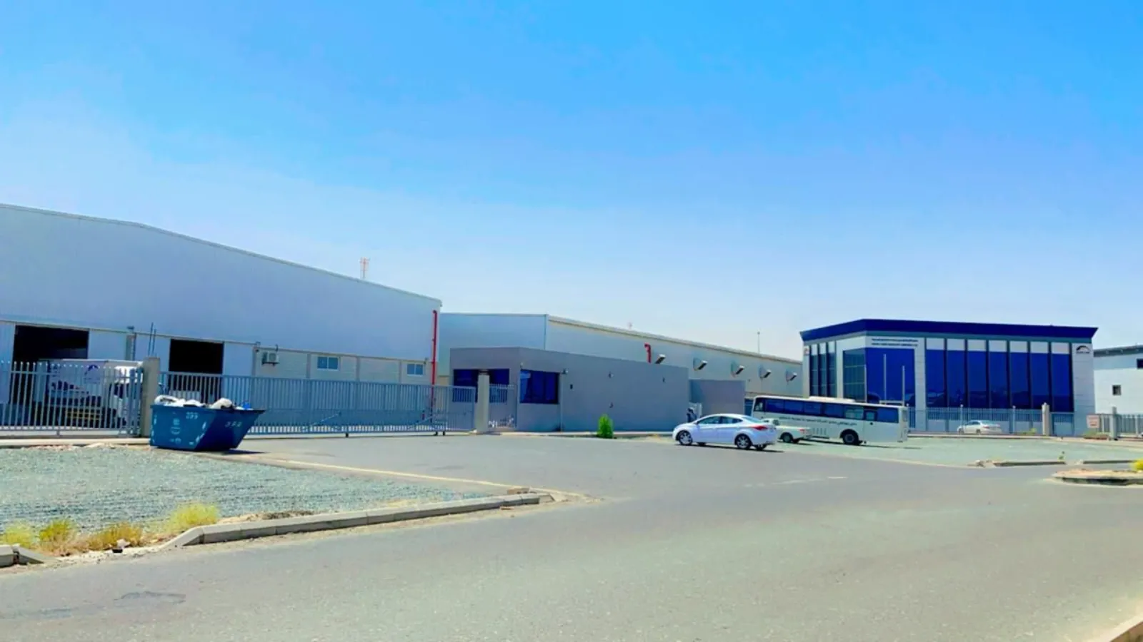 Highly efficient external logistics spaces